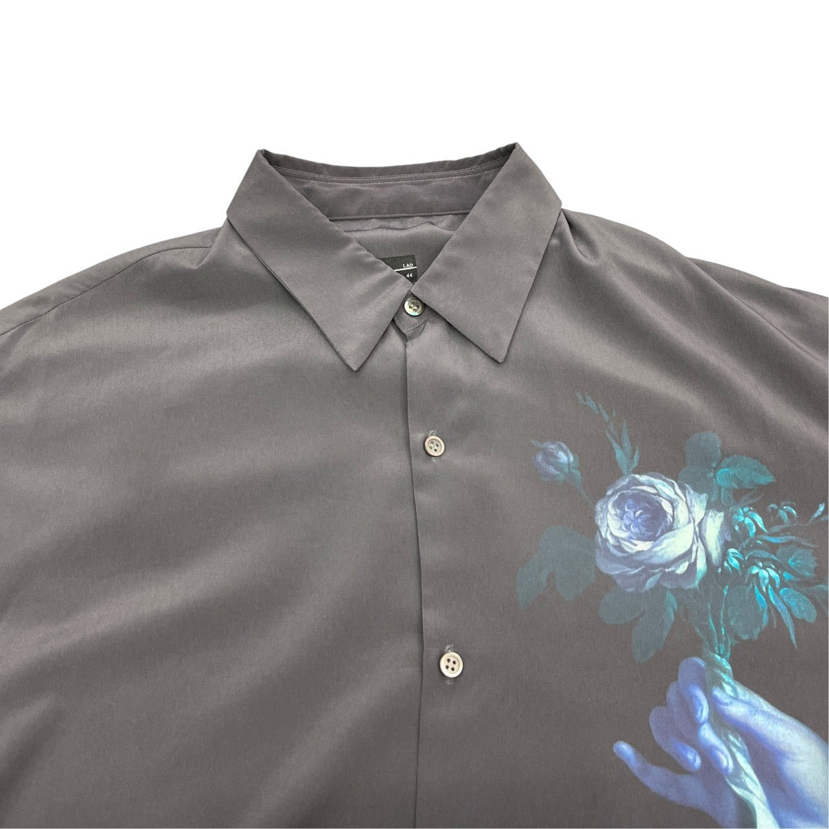 LAD MUSICIAN Big Shirtプリント長袖シャツ2121-153 古着・中古-3枚目のアイテム画像