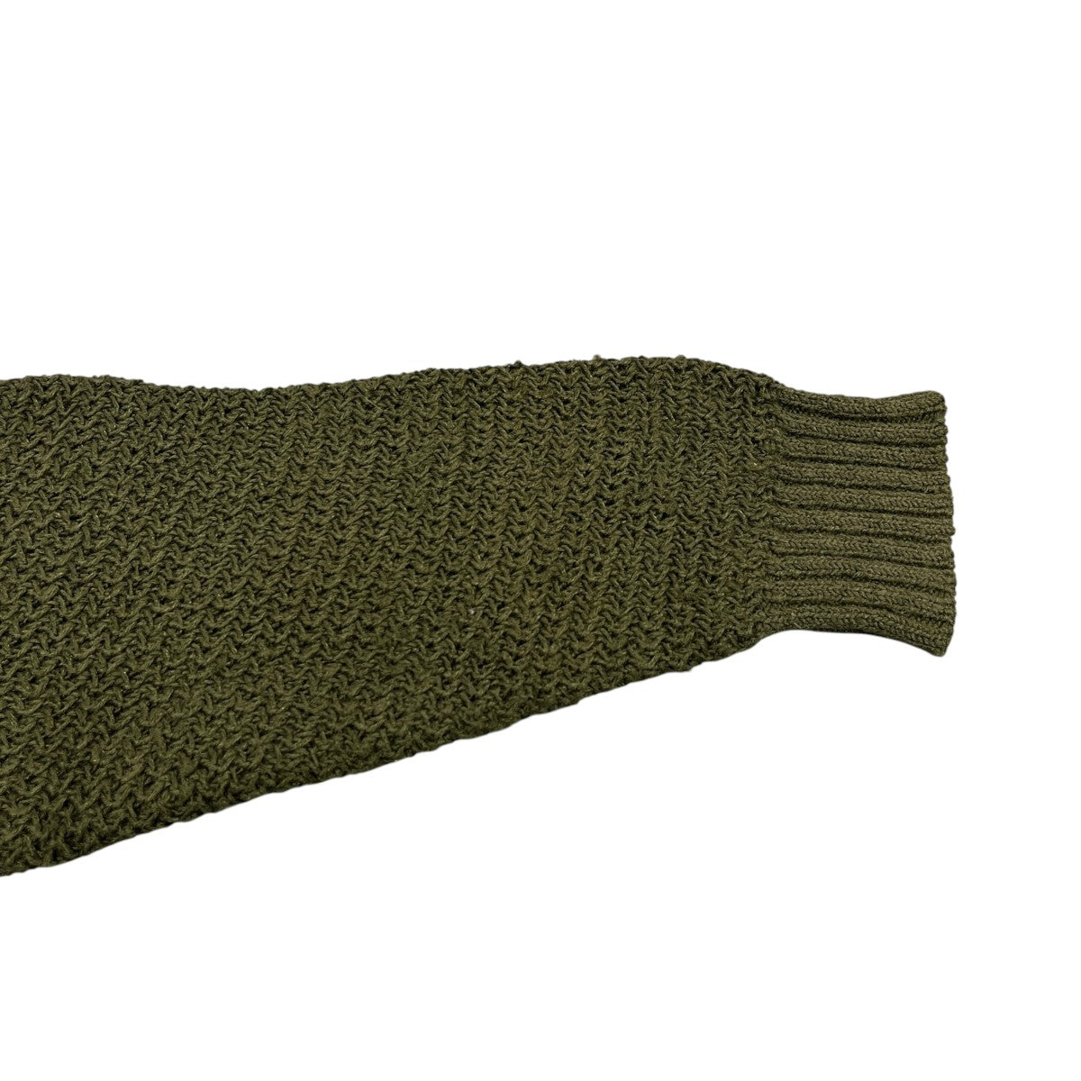 walenode linen tape basque sweaterリネンニットWN21 10SS099 KW 古着・中古-4枚目のアイテム画像