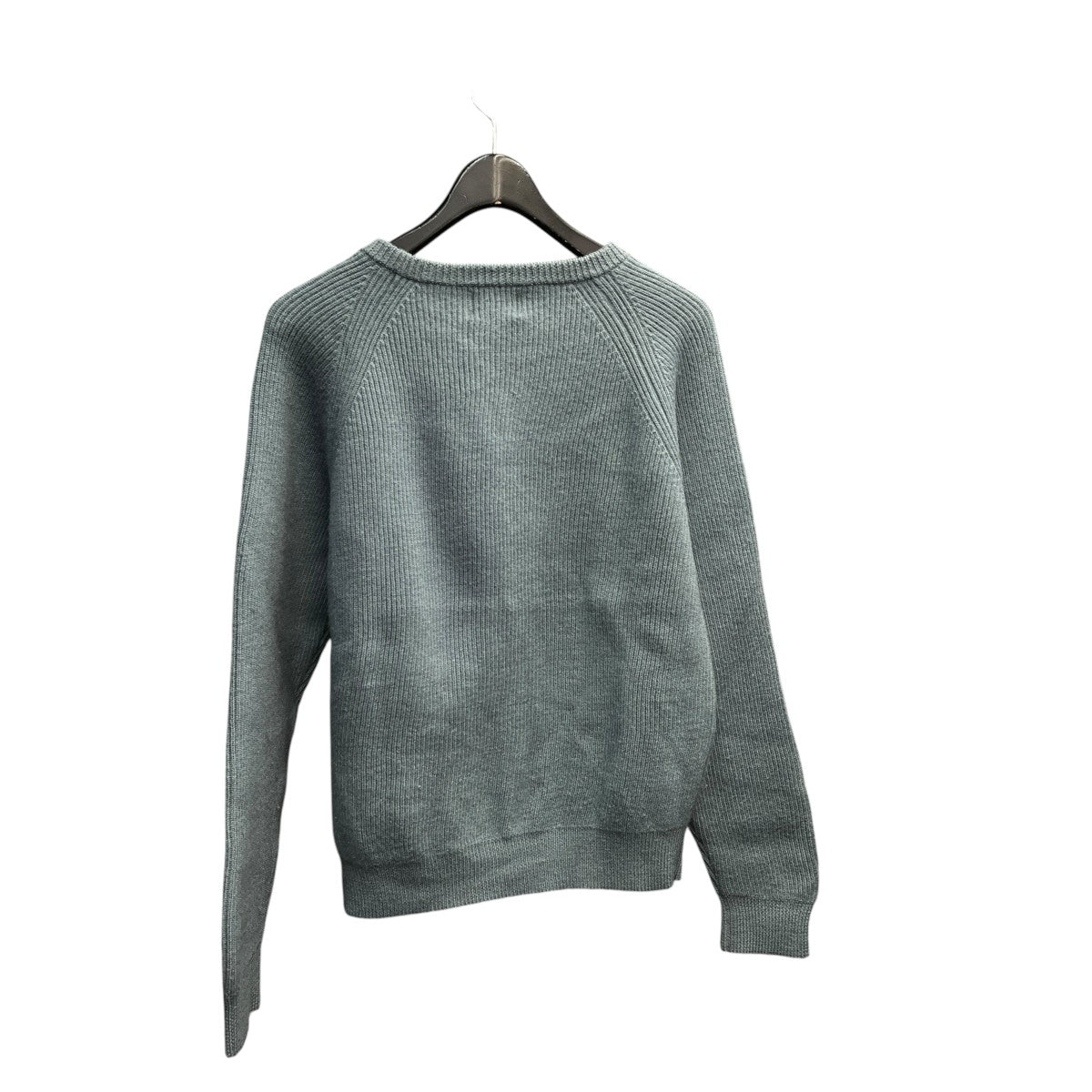 EVCON Shetland Wool Low Gage Crew Neck Knitセーター203 91202 古着・中古-2枚目のアイテム画像
