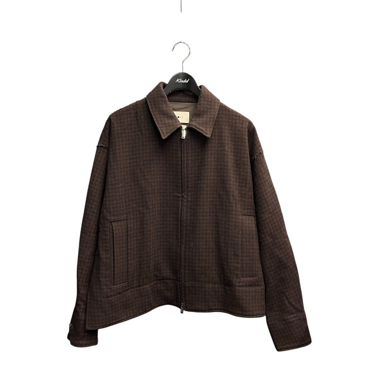 YOKE 21AWLOOSE DRIZZER JACKETウールジャケットYK21AW02438 古着・中古-1枚目のアイテム画像