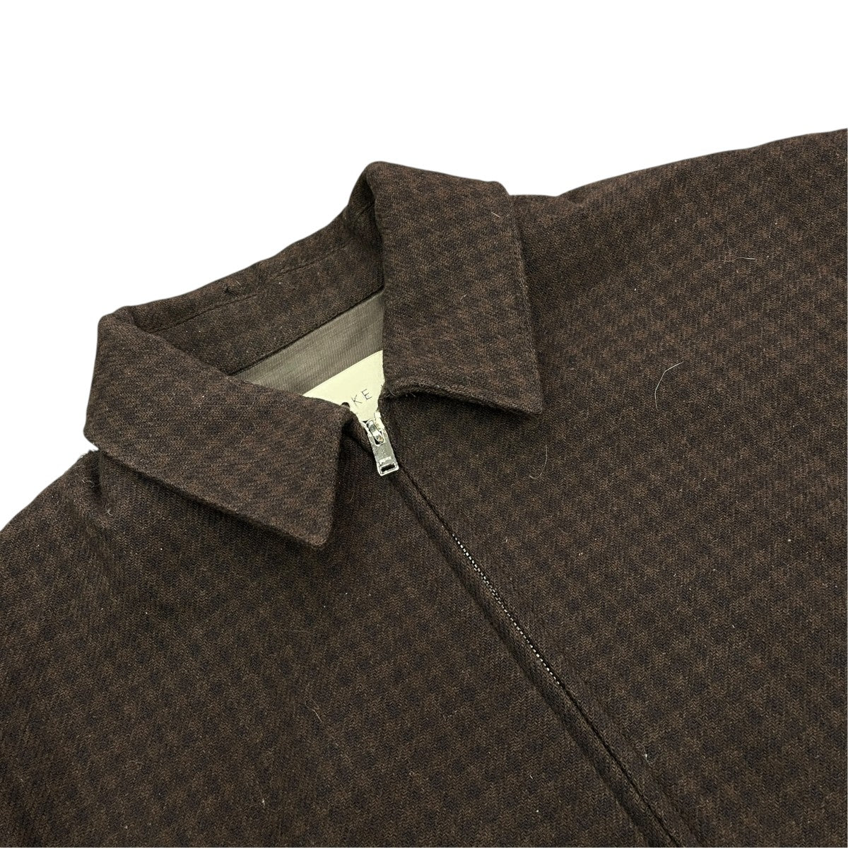 YOKE 21AWLOOSE DRIZZER JACKETウールジャケットYK21AW02438 古着・中古-3枚目のアイテム画像