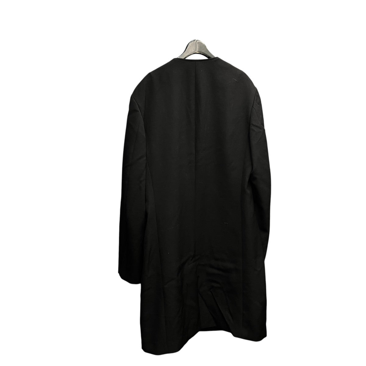Yohji Yamamoto pour homme ARMY GABARDINE NO COLLAR JACKETノーカラージャケットHO-J05-101 古着・中古-2枚目のアイテム画像