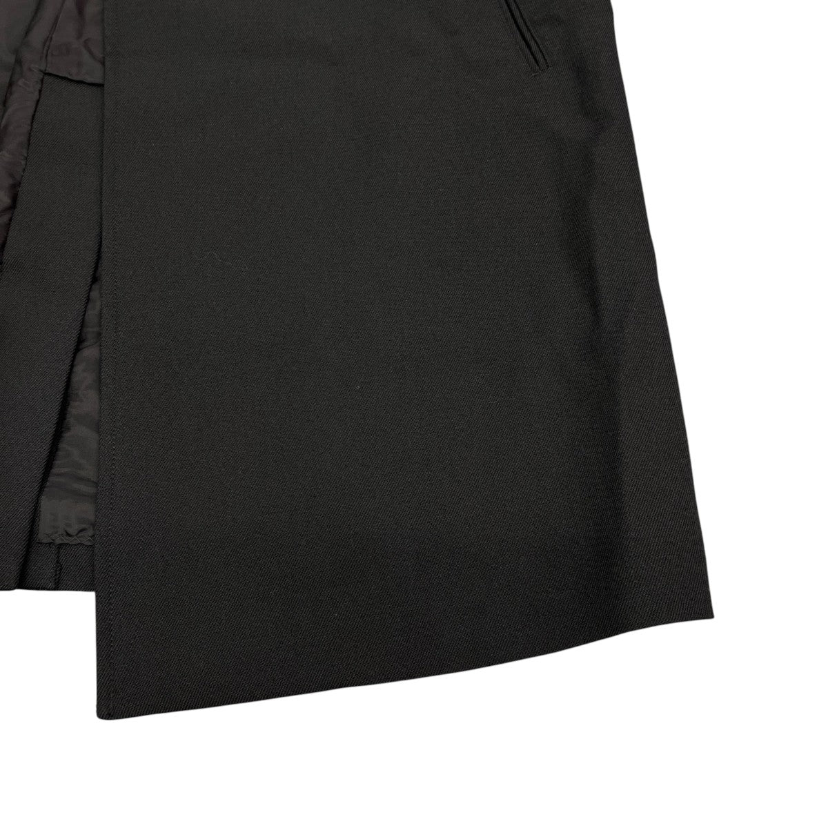 Yohji Yamamoto pour homme ARMY GABARDINE NO COLLAR JACKETノーカラージャケットHO-J05-101 古着・中古-5枚目のアイテム画像