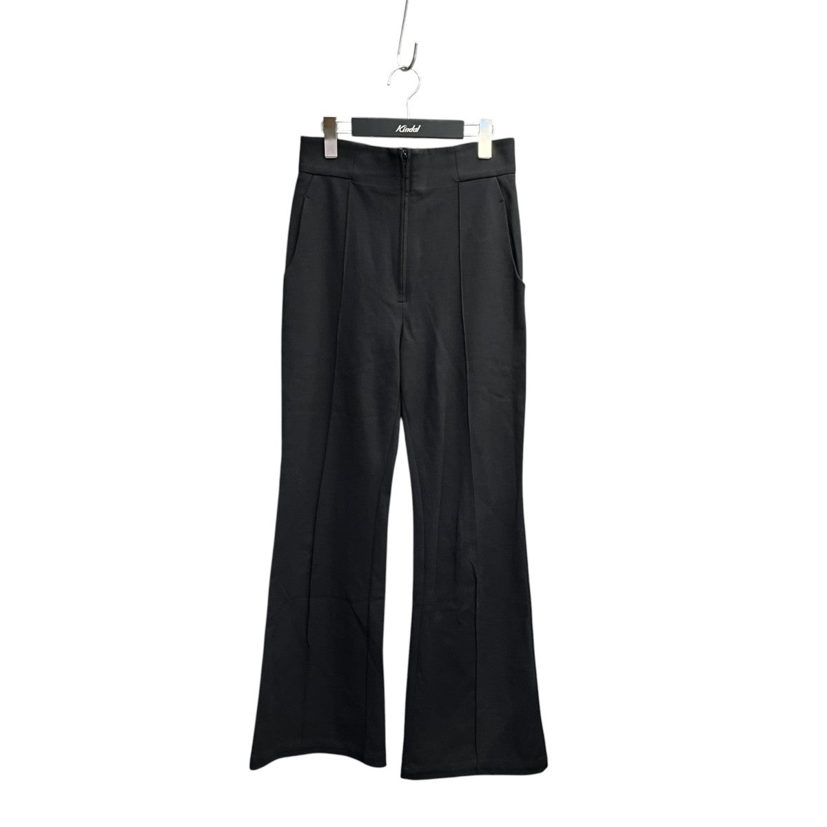 mame kurogouchi 24AWDouble Jersey Flared TrousersスラックスMM24FW-JS039 古着・中古-1枚目のアイテム画像