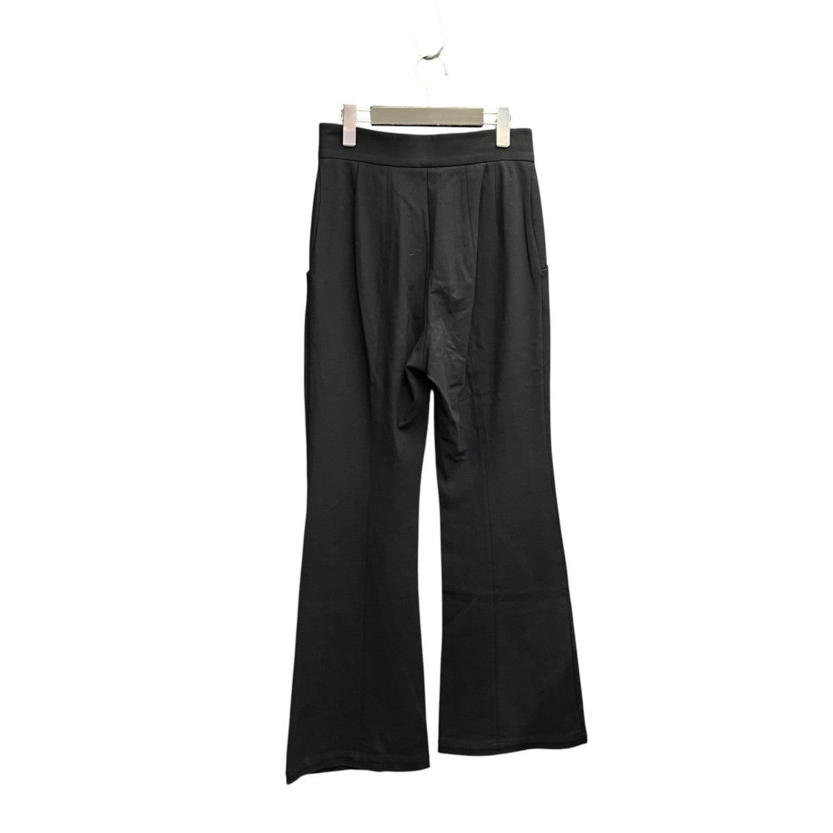 mame kurogouchi 24AWDouble Jersey Flared TrousersスラックスMM24FW-JS039 古着・中古-2枚目のアイテム画像