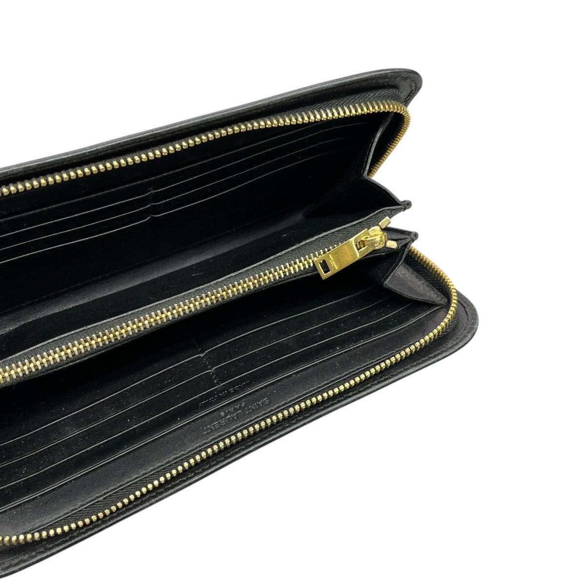 Saint Laurent Paris クラシック フルジップウォレット長財布326599 古着・中古-4枚目のアイテム画像