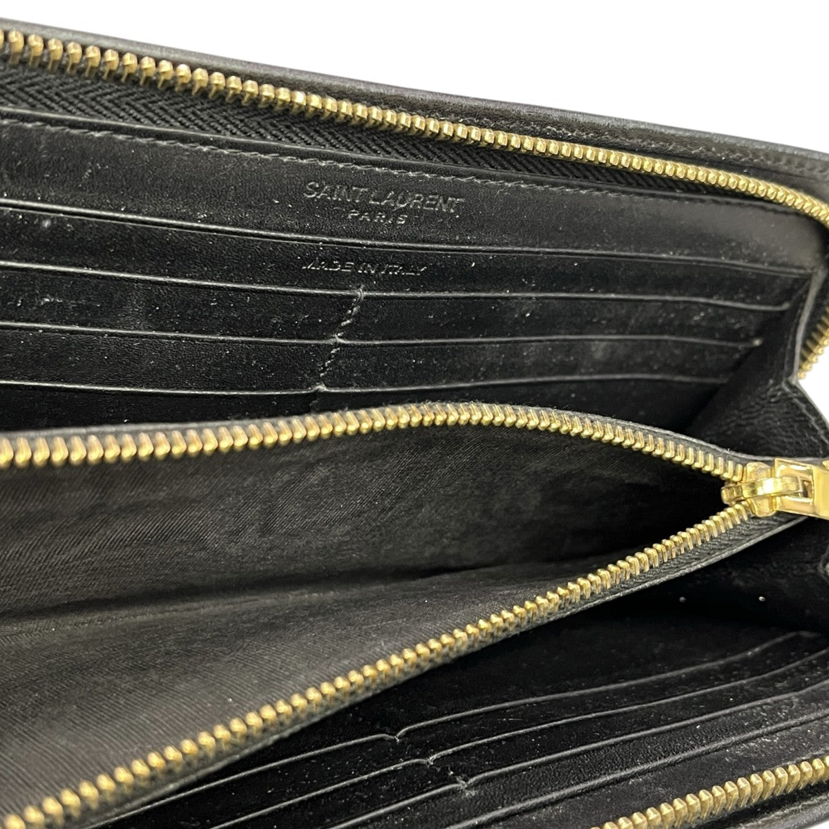 Saint Laurent Paris クラシック フルジップウォレット長財布326599 古着・中古-7枚目のアイテム画像
