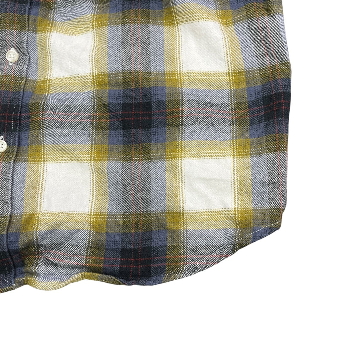 Supreme 22SSBRUSHED PLAID FLANNEL SHIRTチェック柄ネルシャツ 古着・中古-5枚目のアイテム画像