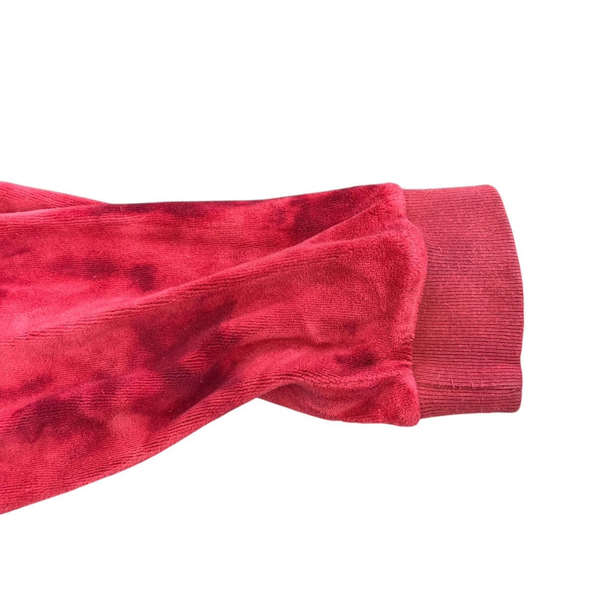 Supreme 21SSBLEACHED VELOUR L S POLOポロシャツ 古着・中古-4枚目のアイテム画像