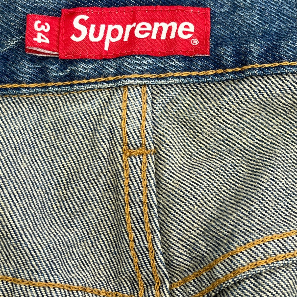 Supreme 23SSBAGGY JEANワイドデニムパンツ 古着・中古-6枚目のアイテム画像