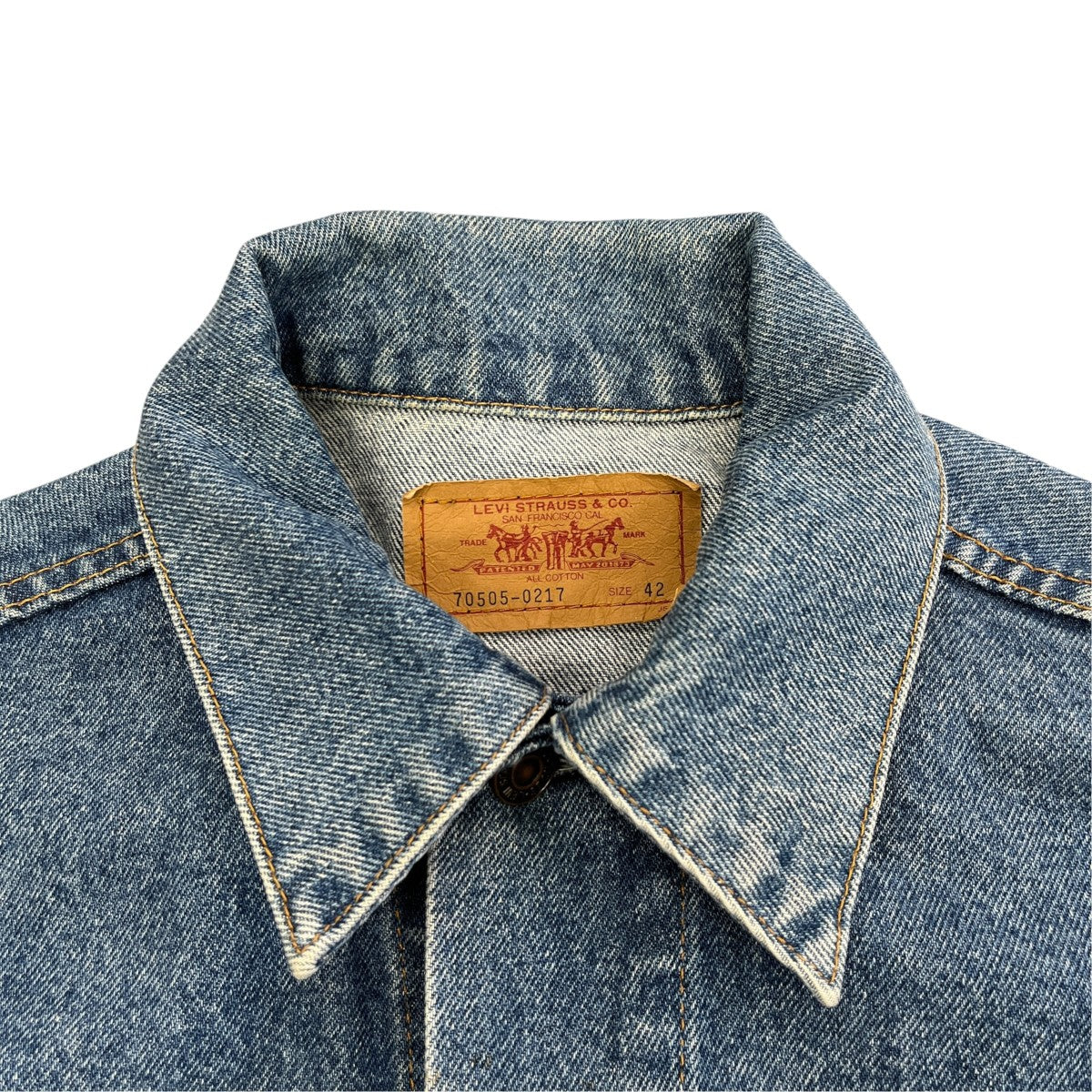 リーバイス 70505-0217　デニムジャケット　ｗ1826-0421-4-1 LEVI'S(リーバイス) 70505-0217デニムジャケットPCL441M PCL441M
