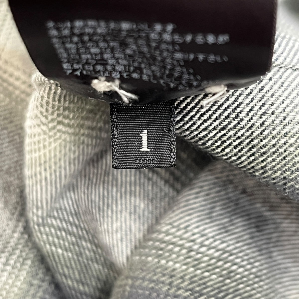 MINEDENIM C．Flannel Ombre Open Collar SHチェックシャツ2509-5004-97-012 古着・中古-7枚目のアイテム画像