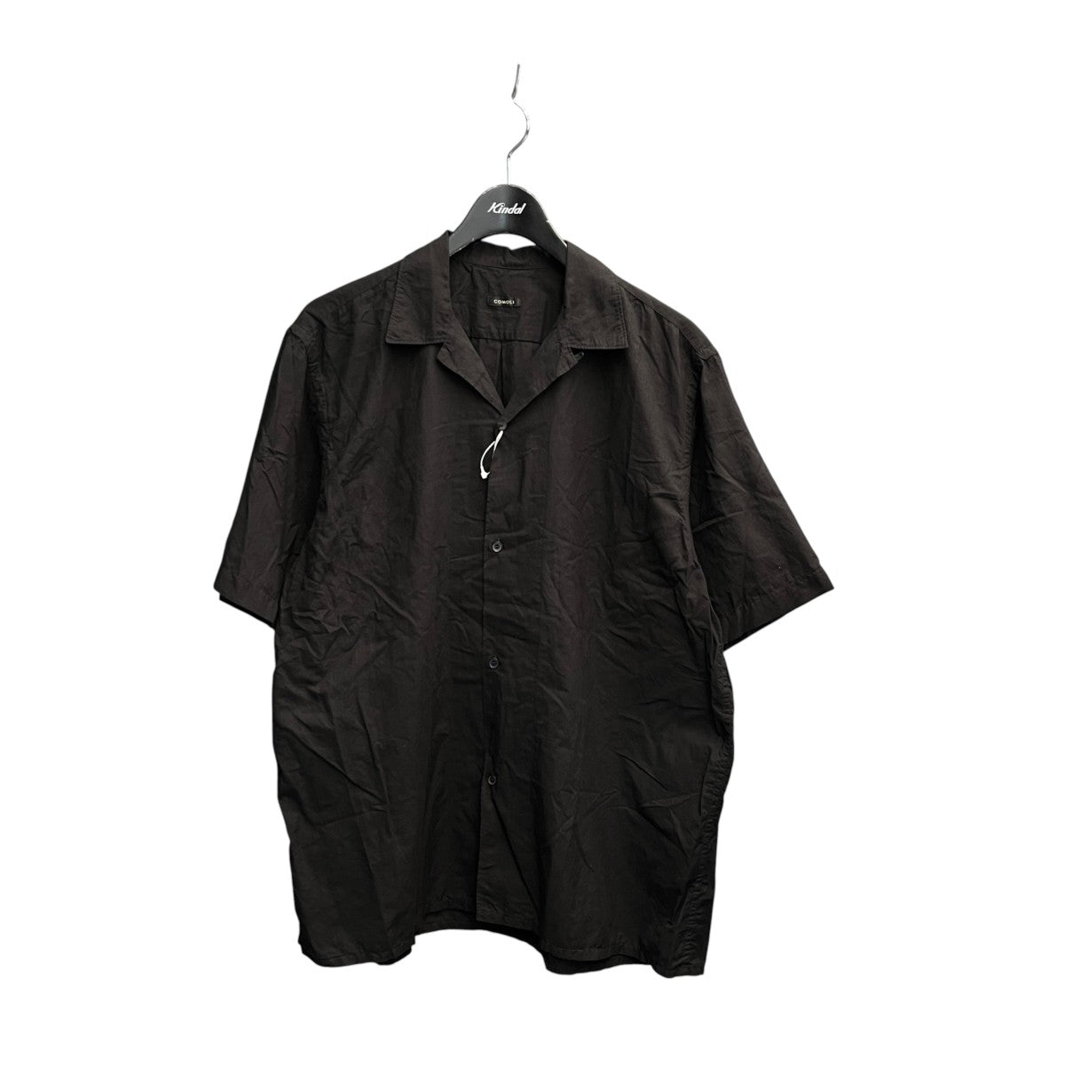 COMOLI 26SSKHADIコットン 半袖オープンカラーシャツ半袖シャツD01-02011 古着・中古-1枚目のアイテム画像