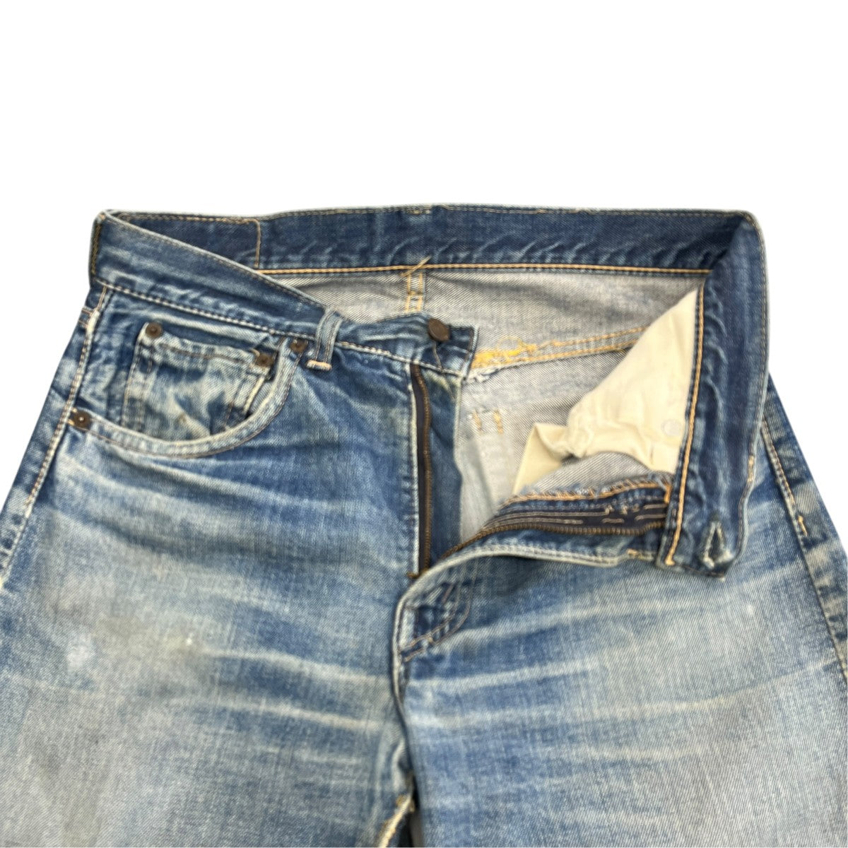 LEVI’S 501ZXX ボタン裏K刻印ストレートデニムパンツ 古着・中古-3枚目のアイテム画像