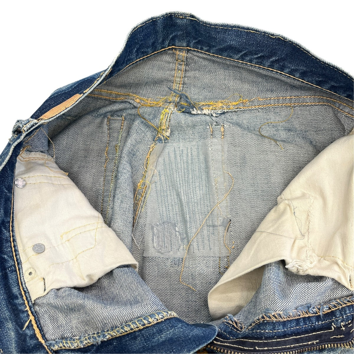 LEVI’S 501ZXX ボタン裏K刻印ストレートデニムパンツ 古着・中古-6枚目のアイテム画像