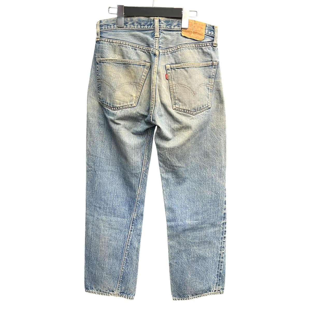LEVI’S 66前期 ボタン裏6 刻印ストレートデニムパンツ 古着・中古-2枚目のアイテム画像