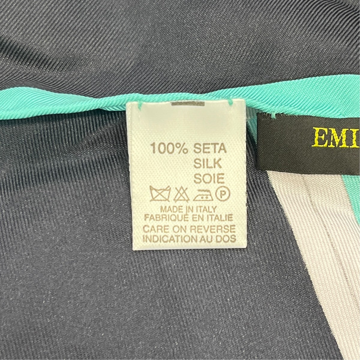 Emilio Pucci シルクスカーフ 古着・中古-3枚目のアイテム画像