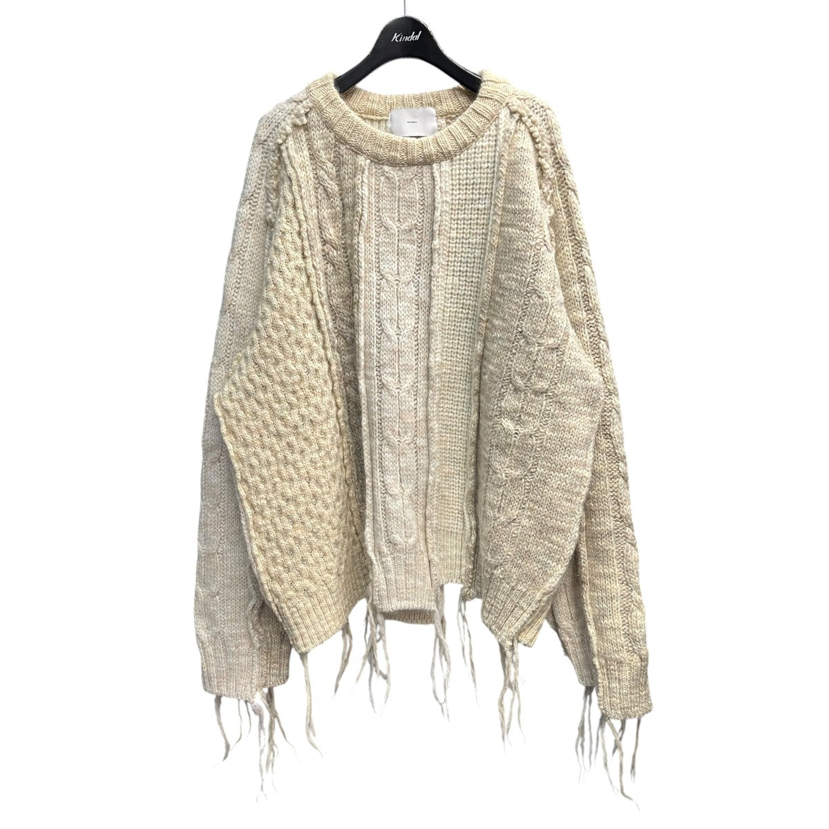 SUGARHILL MULTICOLOR CABLE BUG KNIT厚手長袖ニット21AWKN02 古着・中古-1枚目のアイテム画像