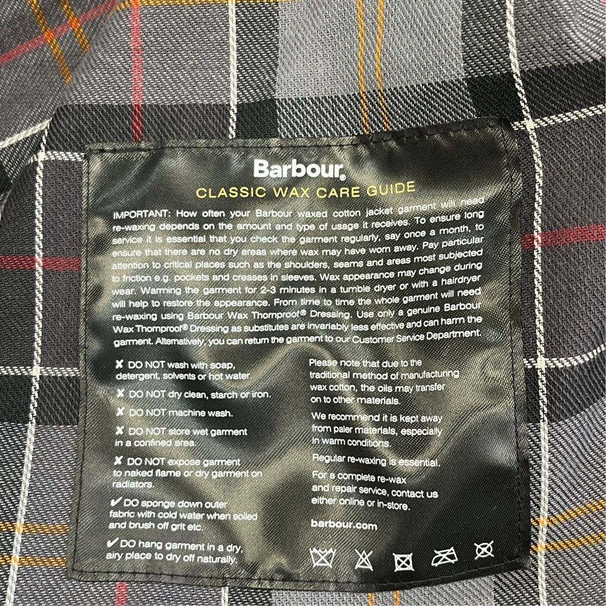 Barbour TRANSPORT WAXジャケット252MWX2497 古着・中古-6枚目のアイテム画像
