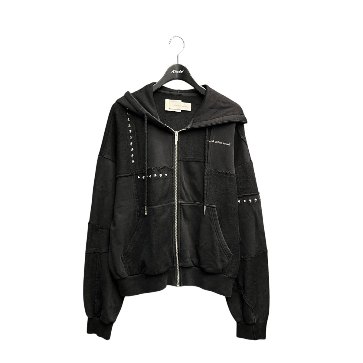 FENG CHEN WANG Dem Sound Zip-up FoodedジップパーカーFMS17HD01 古着・中古-1枚目のアイテム画像