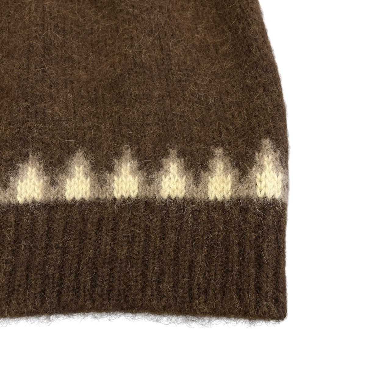 BATONER 19AWMOHAIR NORDIC CREW NECK長袖ニットBN 19FM 046 古着・中古-5枚目のアイテム画像