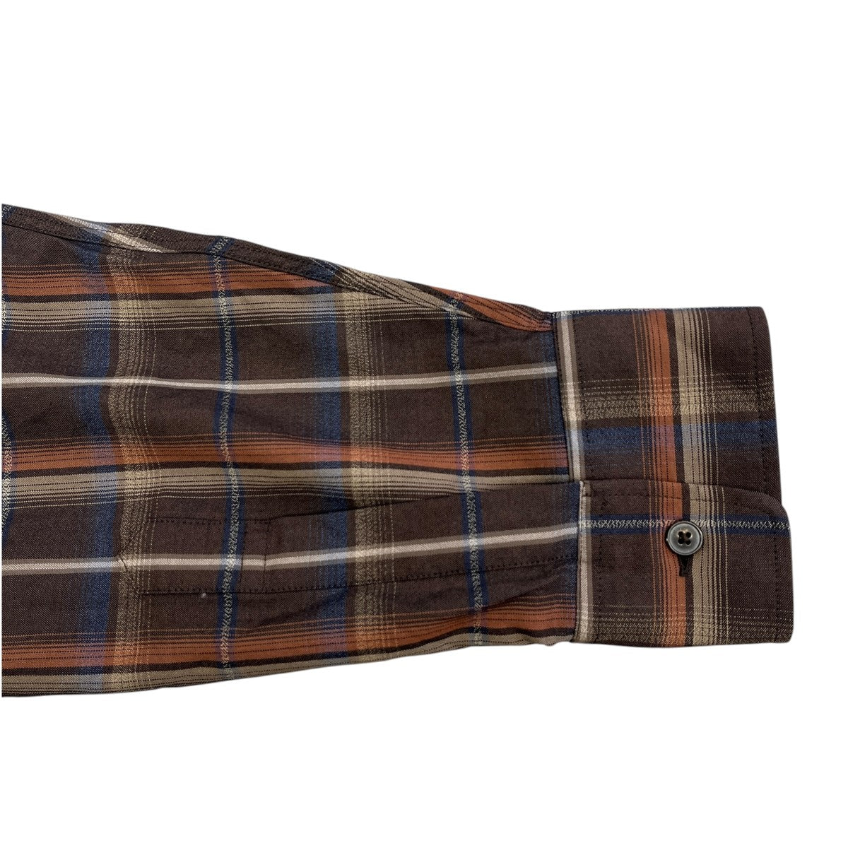 AURALEE 24SSSUPER LIGHT WOOL CHECK SHIRT長袖チェックシャツA24SS01LC 古着・中古-4枚目のアイテム画像