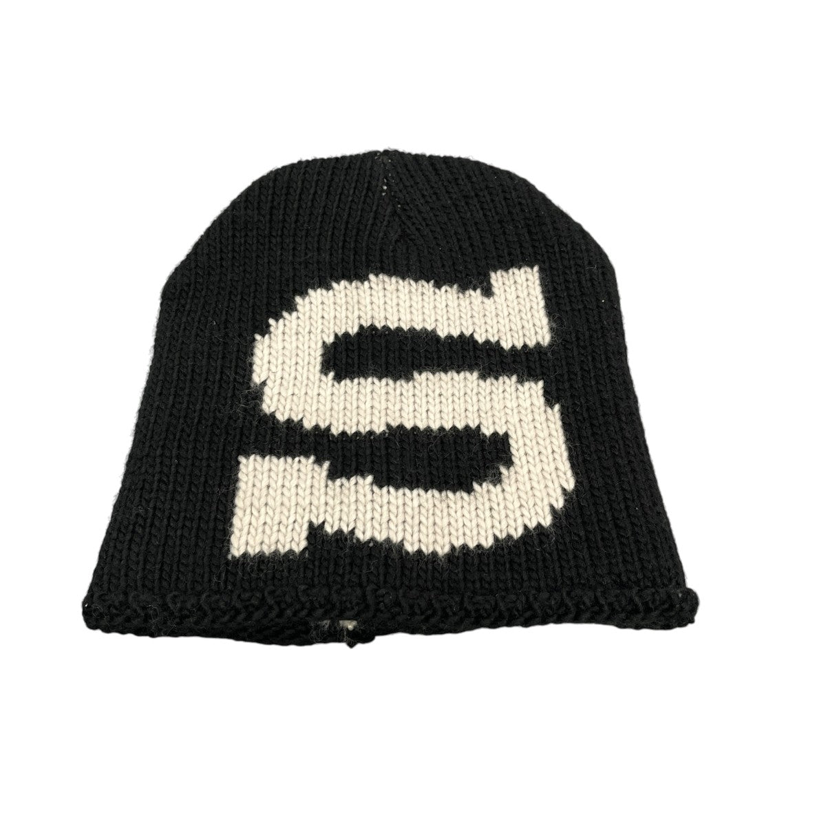 stussy Knit Burly S Skullcapニットキャップ1321234 古着・中古-1枚目のアイテム画像