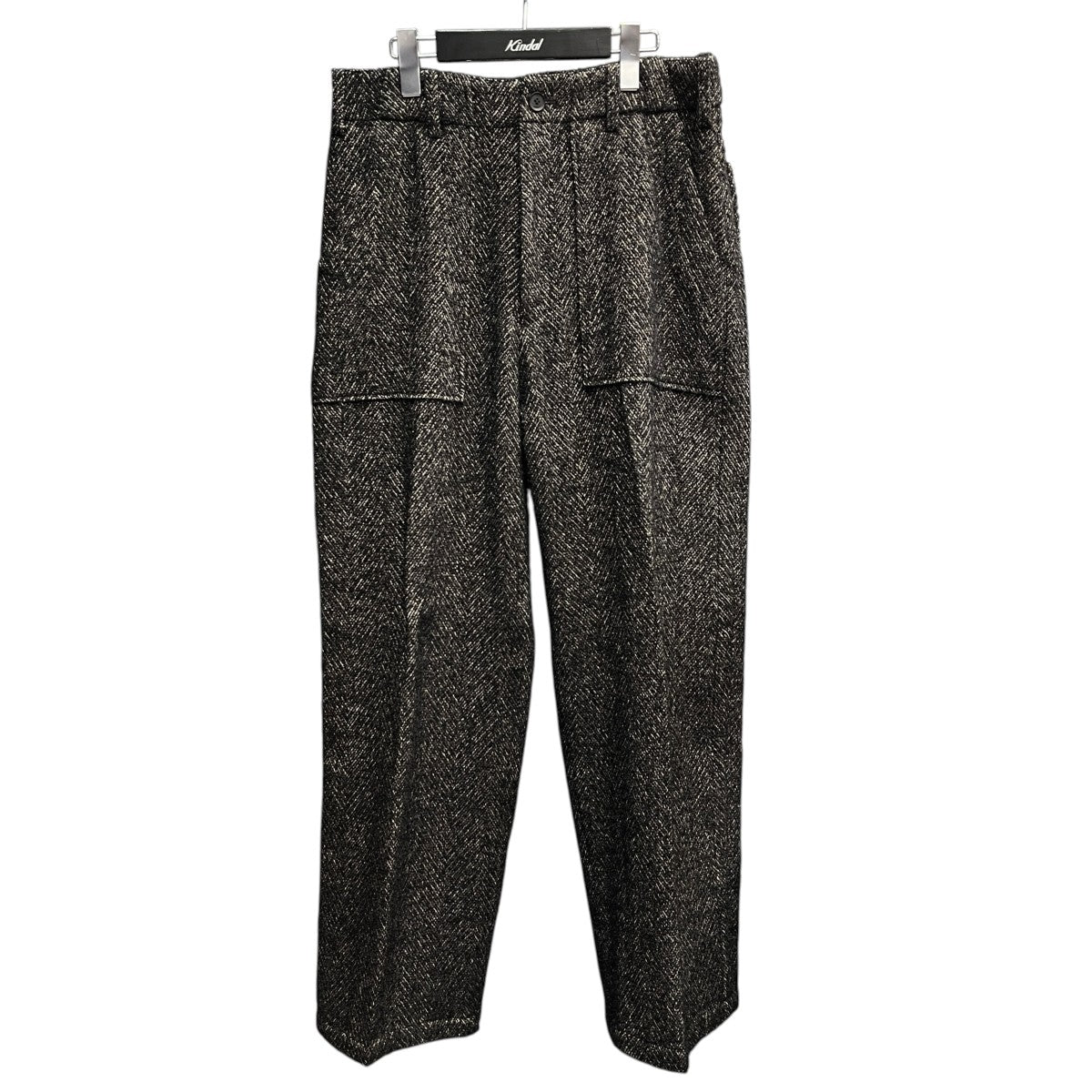 YOKE 24AWTWEED WIDE-LEG BAKER PANTSYK24FW0728P 古着・中古-1枚目のアイテム画像