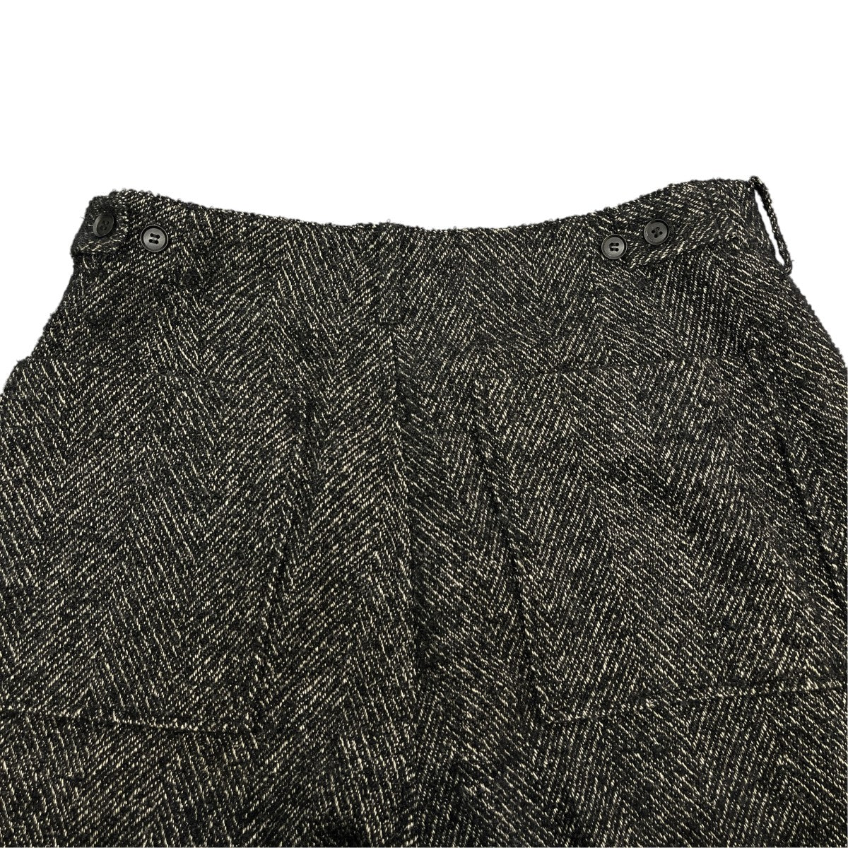 YOKE 24AWTWEED WIDE-LEG BAKER PANTSYK24FW0728P 古着・中古-4枚目のアイテム画像