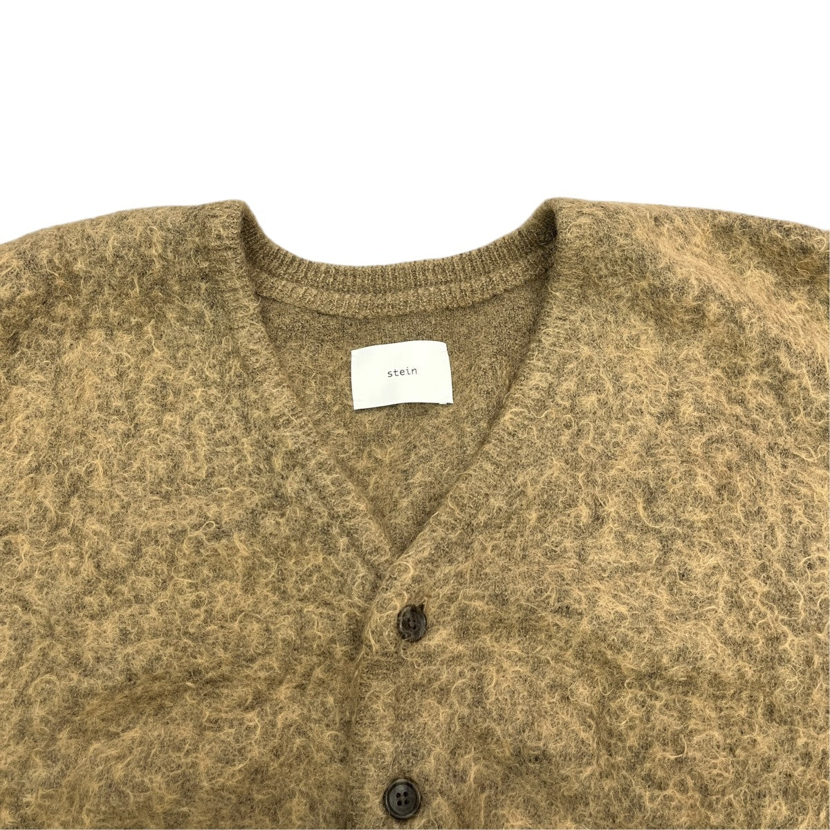 stein KID MOHAIR CARDIGAN厚手カーディガンST.380-1 古着・中古-3枚目のアイテム画像