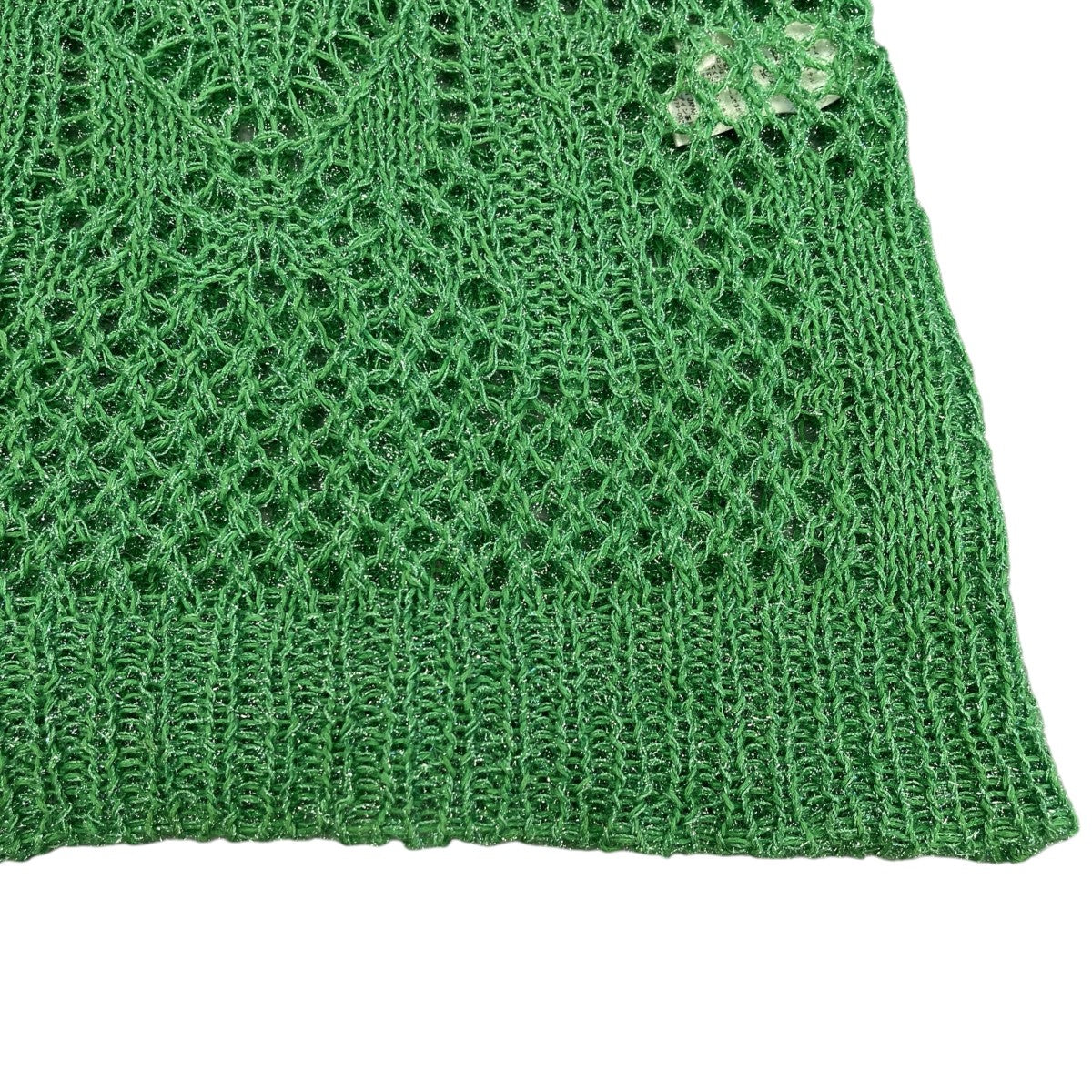 mame kurogouchi Botanical Pattern Knitted LameカーディガンMM22PS KN732 古着・中古-5枚目のアイテム画像