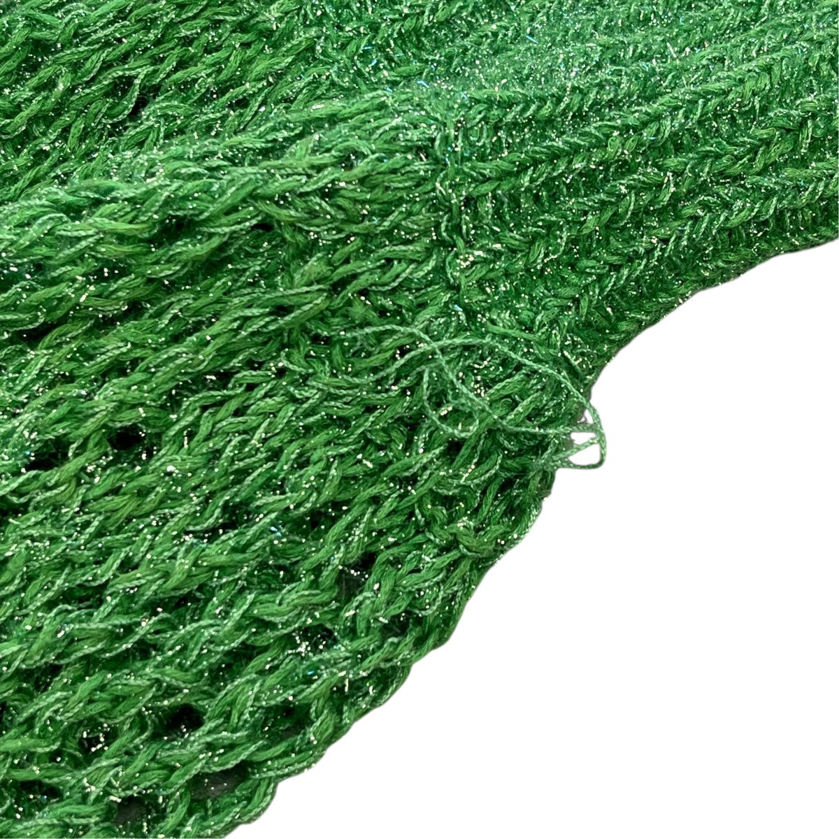 mame kurogouchi Botanical Pattern Knitted LameカーディガンMM22PS KN732 古着・中古-8枚目のアイテム画像