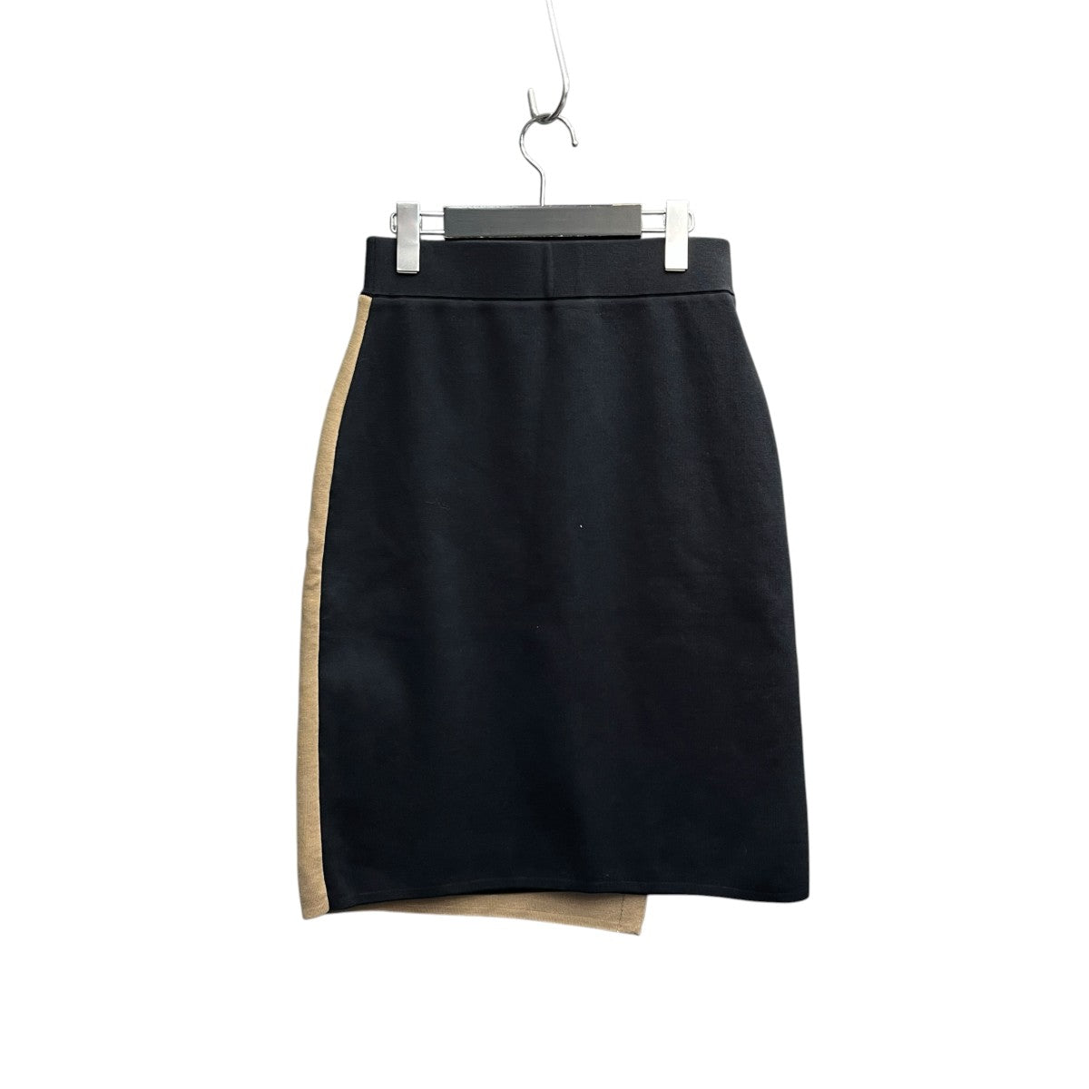 HYKE SWEATER WRAP SKIRTバイカラースカート171-11103 古着・中古-2枚目のアイテム画像