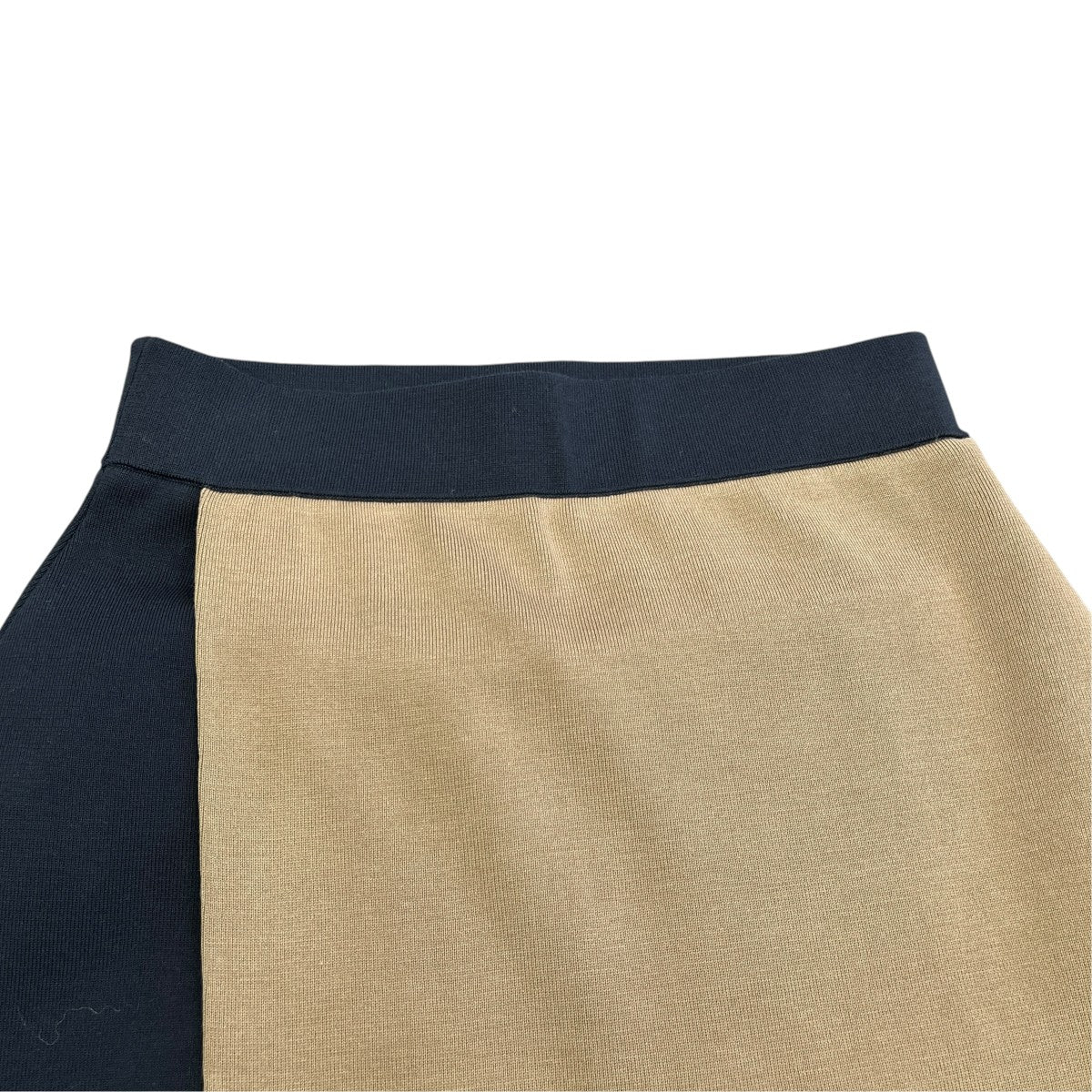 HYKE SWEATER WRAP SKIRTバイカラースカート171-11103 古着・中古-3枚目のアイテム画像