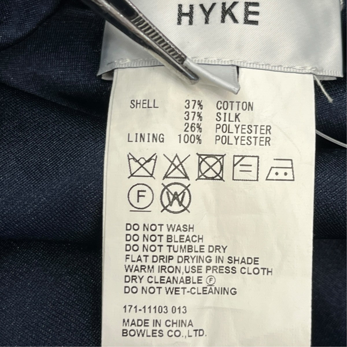 HYKE SWEATER WRAP SKIRTバイカラースカート171-11103 古着・中古-5枚目のアイテム画像