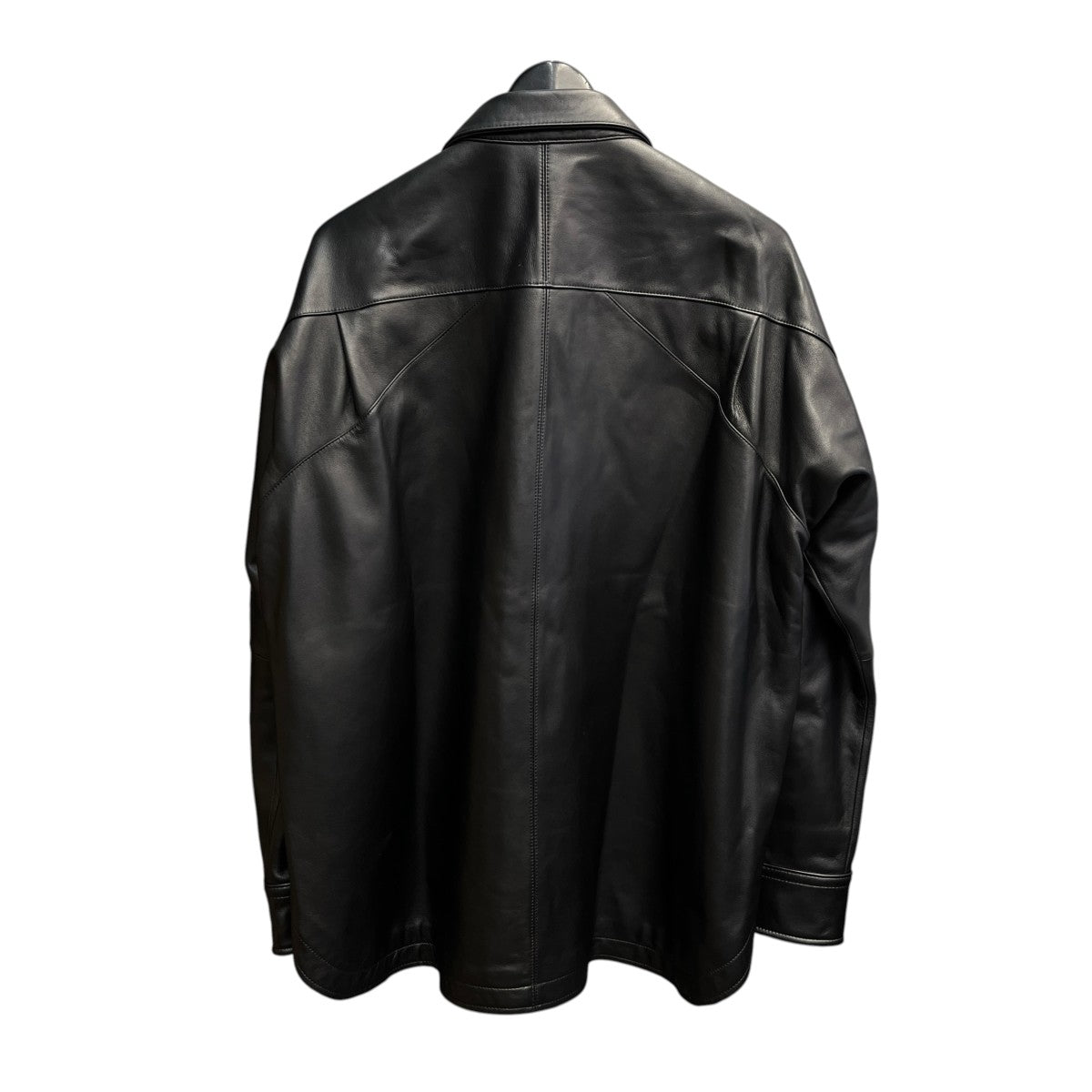 Tamme 25AWLEATHER PCS SHIRTレザージャケット25A0289 古着・中古-2枚目のアイテム画像