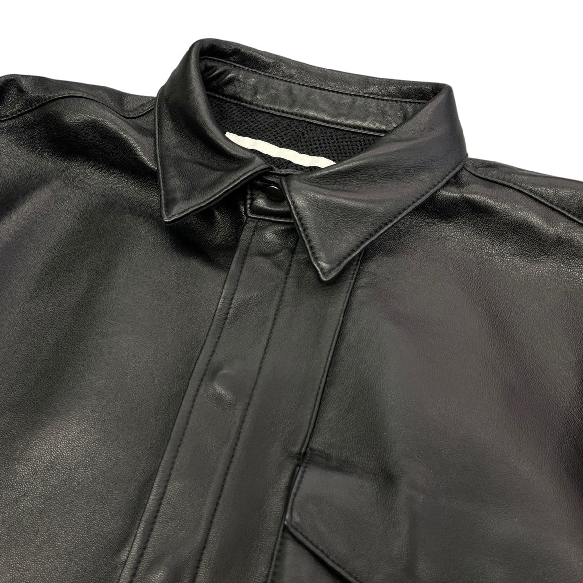 Tamme 25AWLEATHER PCS SHIRTレザージャケット25A0289 古着・中古-3枚目のアイテム画像