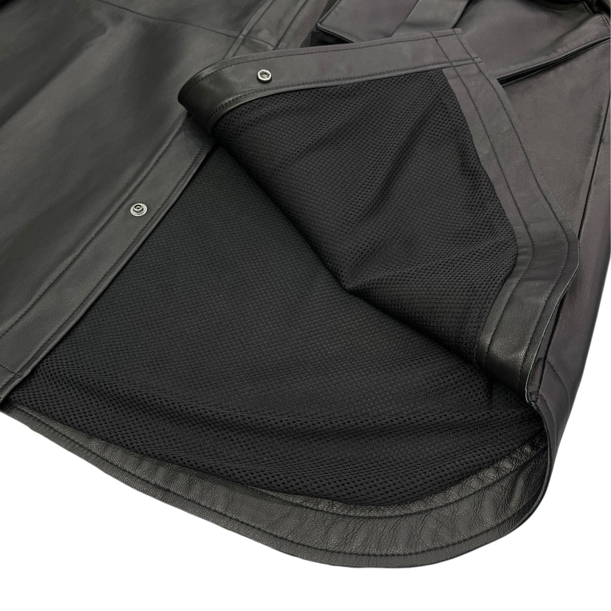 Tamme 25AWLEATHER PCS SHIRTレザージャケット25A0289 古着・中古-5枚目のアイテム画像