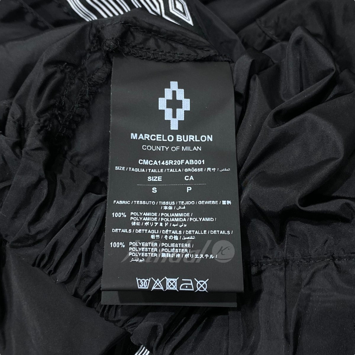 MARCELO BURLON(マルセロバーロン) サイドラインナイロンパンツ