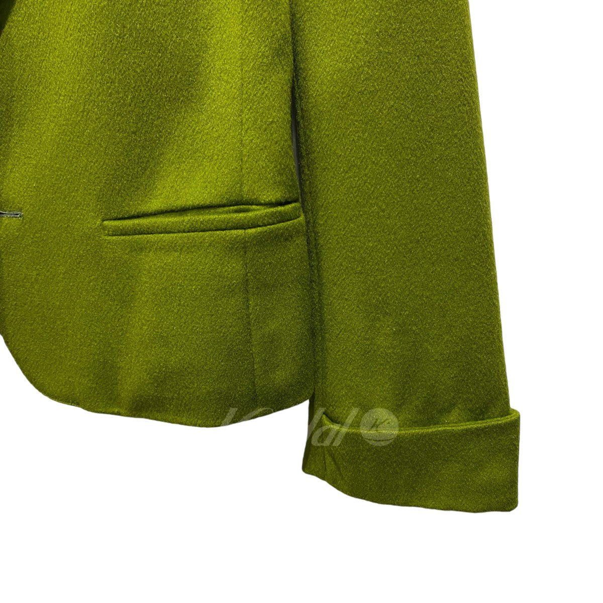 メダルボタン 肩パッド入りジャケット