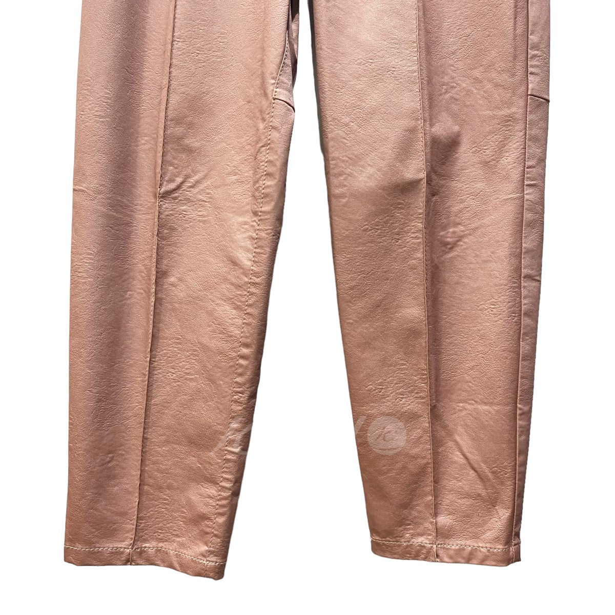 AMERI UNDRESSED DENIM DETAIL フェイクレザーパンツ 古着・中古-5枚目のアイテム画像