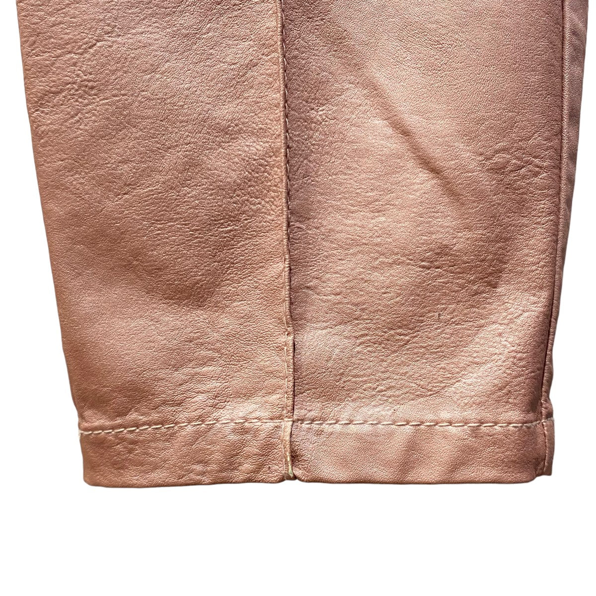 AMERI UNDRESSED DENIM DETAIL フェイクレザーパンツ 古着・中古-7枚目のアイテム画像