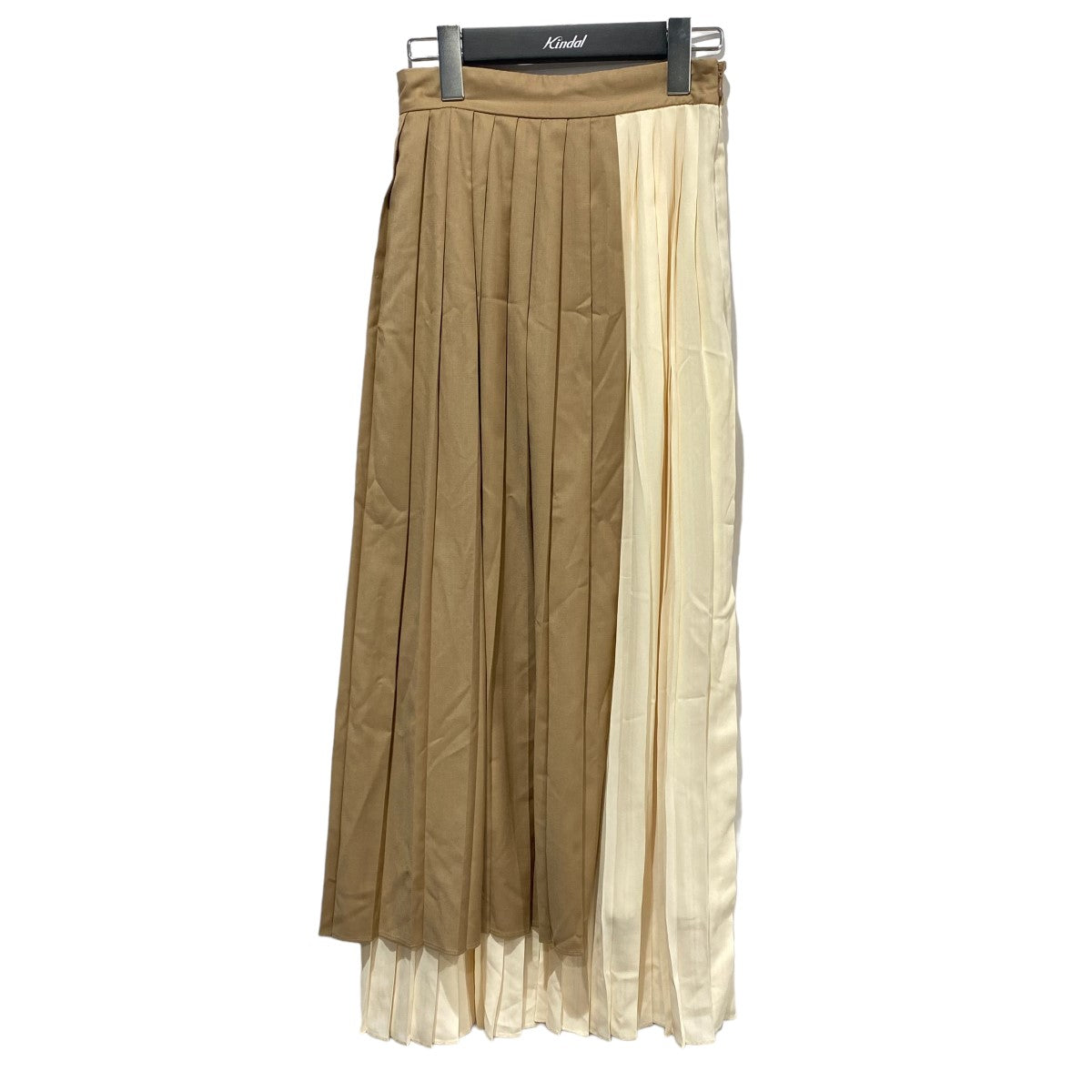 BI COLOR PLEATS SKIRT プリーツスカート