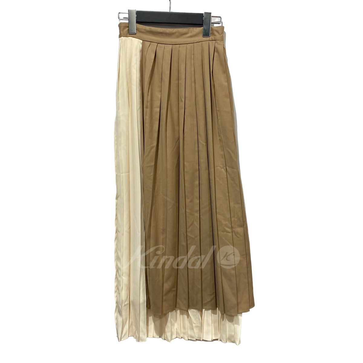 BI COLOR PLEATS SKIRT プリーツスカート
