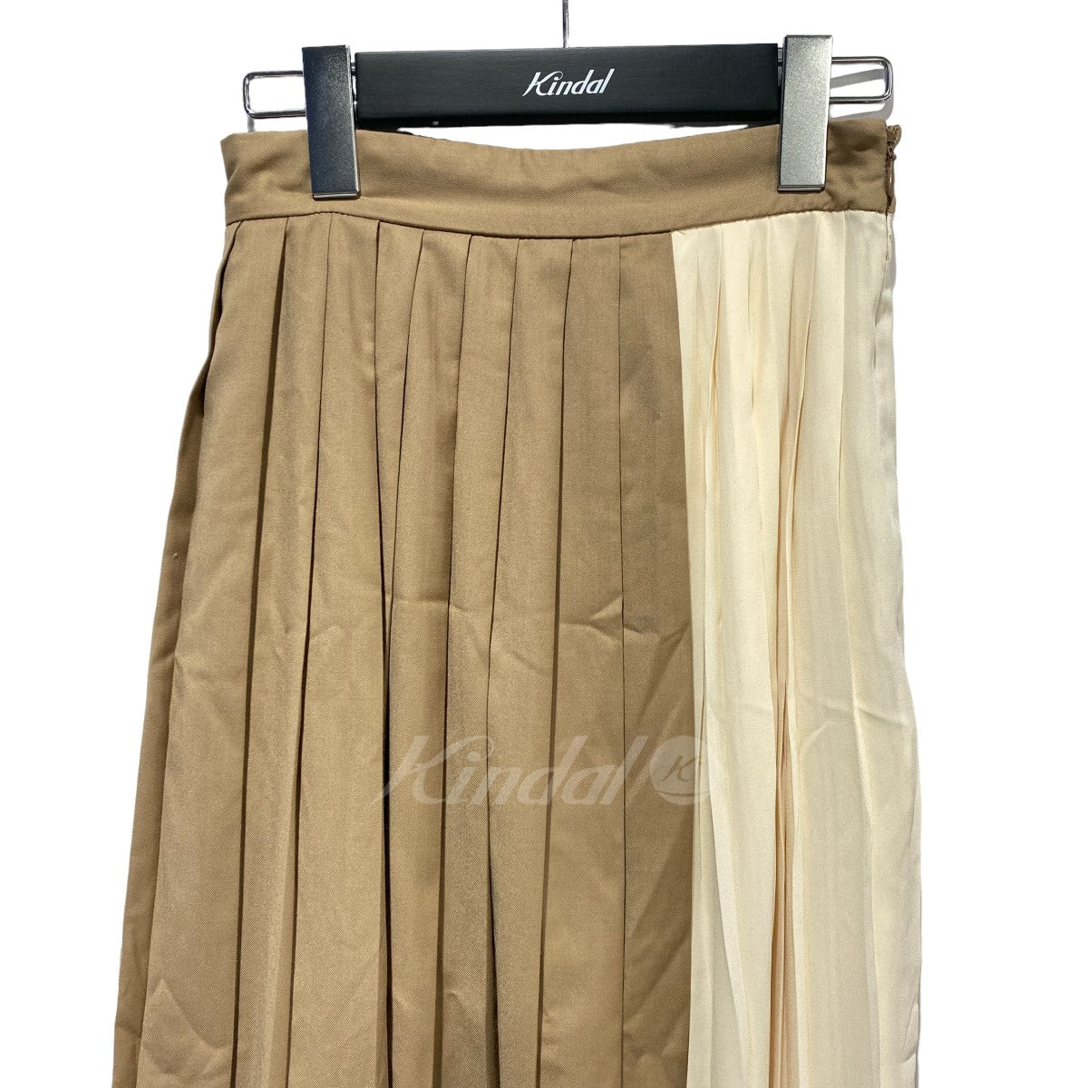 BI COLOR PLEATS SKIRT プリーツスカート