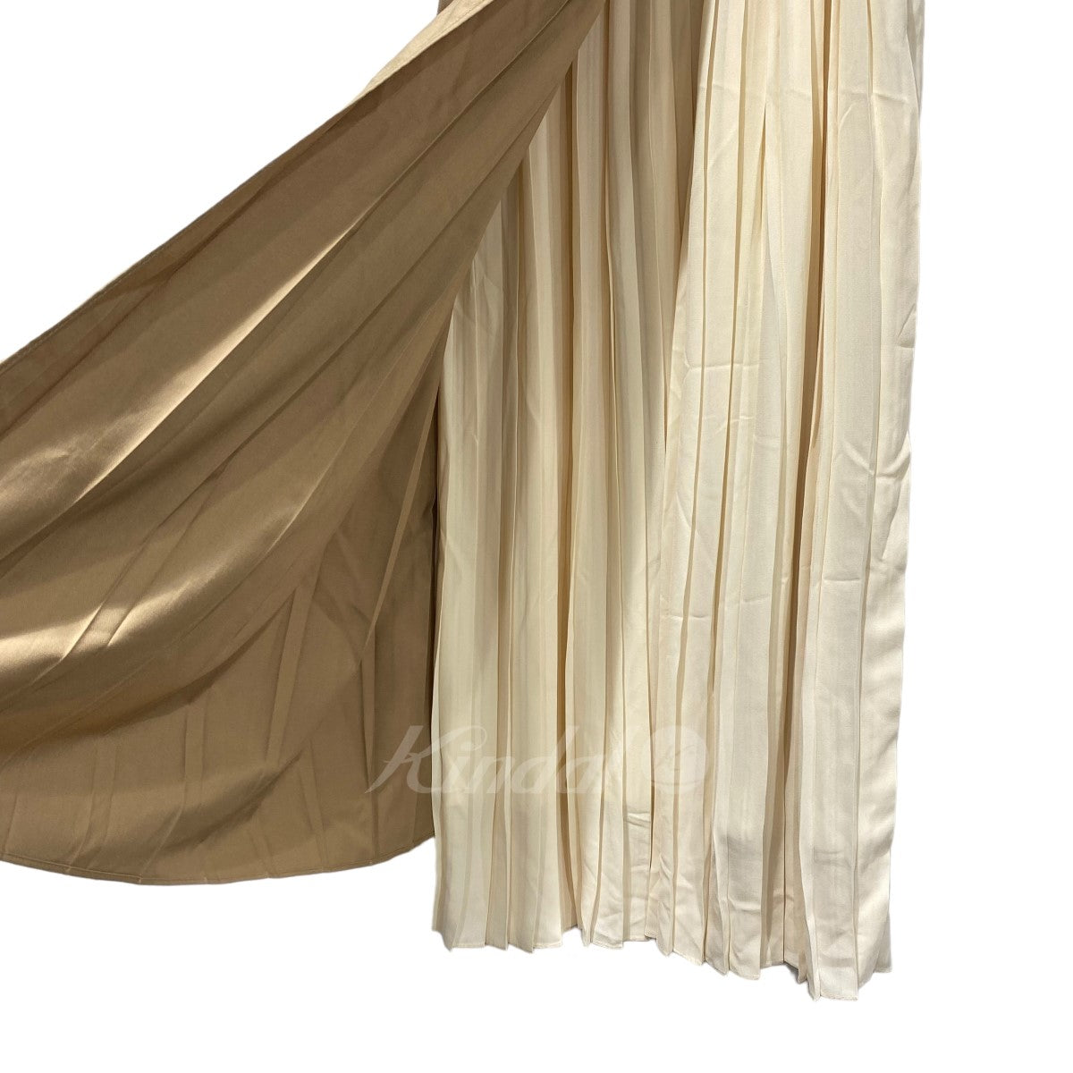 BI COLOR PLEATS SKIRT プリーツスカート