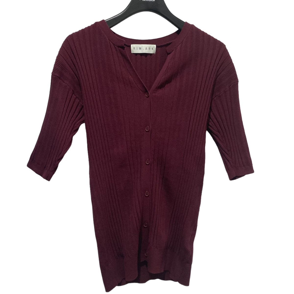 Random rib knit tops リブニット