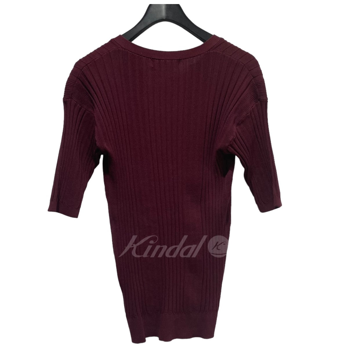 Random rib knit tops リブニット