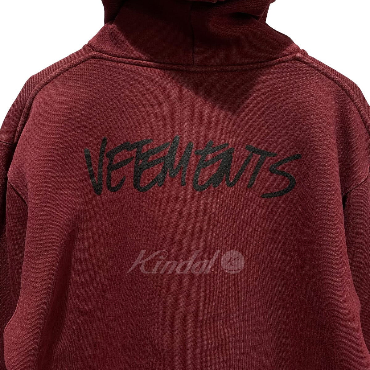 VETEMENTS(ヴェトモン) Written Logo Hoodie 裏起毛 ロゴプリント ...