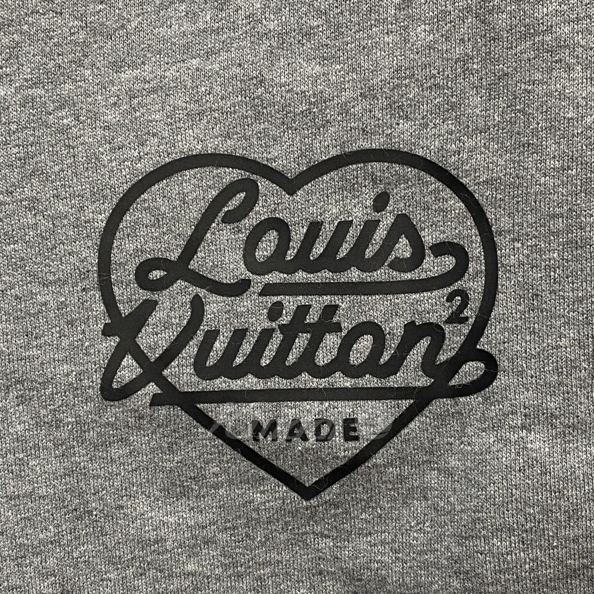 LOUIS VUITTON(ルイヴィトン) ×NIGO 22SS Printed Heart ハートロゴ 裏起毛スウェットショートパンツ